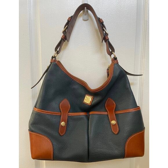 Dooney & Bourke Pebbled Leather Shoulder Bag - Picture 1 of 12